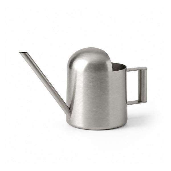 Bamworld 10oz Mini Sleek Silver Stainless Steel Watering Can