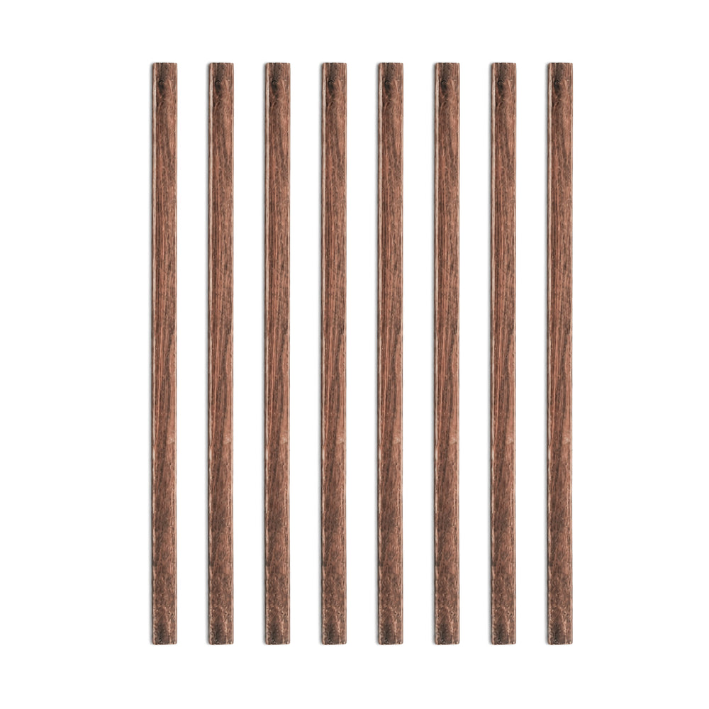 Bamworld DIY Medium Upright Wooden Sticks - 8-Piece Pack