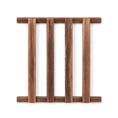Bamworld DIY Medium Wooden Slatted Shelves - Modular Partition Platforms