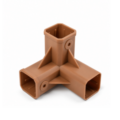 Bamworld Triangle Connector 8 Packs Plant Stand Accessories for DIY