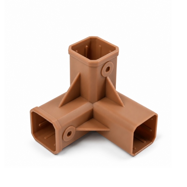 Bamworld Triangle Connector 8 Packs Plant Stand Accessories for DIY
