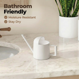 Bamworld 10oz Mini Matte White Stainless Steel Watering Can