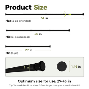 Bamworld 27"-51" Adjustable Window Plant Hanger