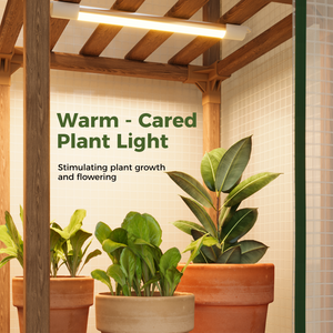 Bamworld 3-Tier Mini Greenhouse Stand with Grow Lights and PE Cover
