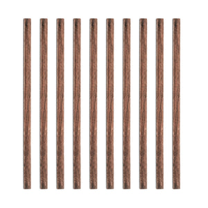 Bamworld DIY Short Upright Wooden Sticks - 10-Piece Pack
