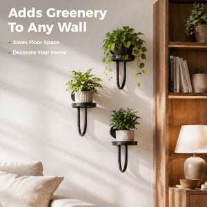 Vertical Plant Wall - 4-Tier Corner Stand & Wall Planter Bundle